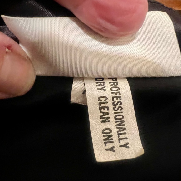 Vintage Black Satin Circus Circus Poker Bomber Jacket XXL - Picture 11 of 12